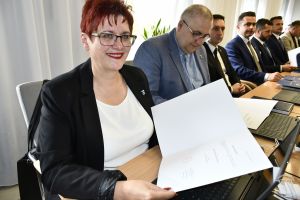 Pierwsza sesja IX kadencji Rady Miejskiej w Strykowie