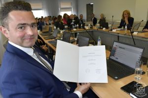 Pierwsza sesja IX kadencji Rady Miejskiej w Strykowie