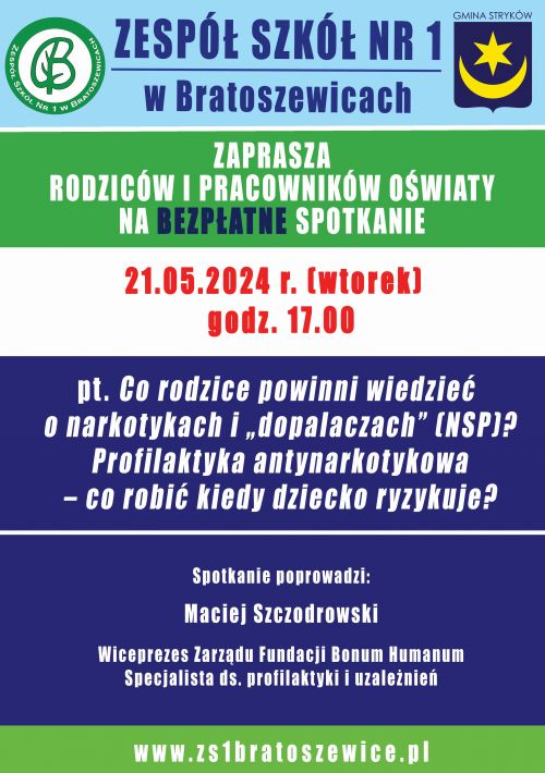 Plakat informacyjny