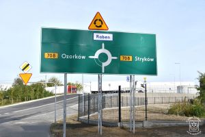 Drugi etap inwestycji - budowa ronda, odcinka drogi od skrzyżowania z drogą wojewódzką nr 708 do mostu oraz infrastruktury...