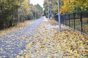 Budowa drogi w Klęku - stan po zakończeniu inwestycji