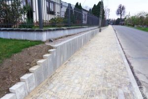 Przebudowa ulicy Starowiejskiej w Dobrej - stan po zakończeniu inwestycji