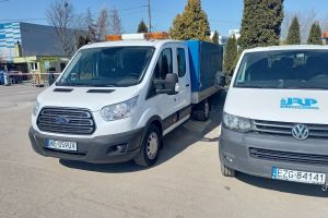 Volswagen Transporter oraz Ford Transit zakupione na potrzeby JRP - rok 2020 r