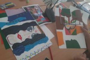 Zajęcia SAS - surrealistyczne portrety, 05.06.2024