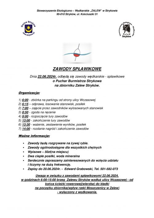 Plakat informacyjny