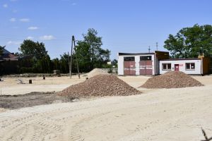 Budowa parkingu przy ul. Targowej w Strykowie inwestycja w trakcie realizacji