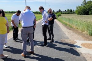 Budowa kanalizacji w Bratoszewicach i Rokitnicy - odbiór techniczny zrealizowanej inwestycji
