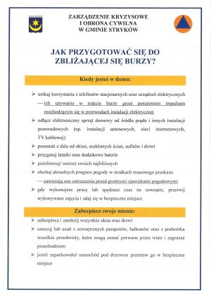 Plakat informacyjny