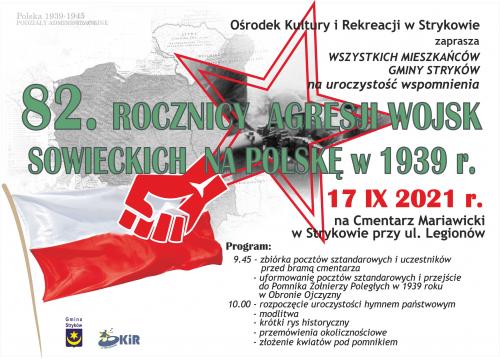 82. rocznica agresji wojsk sowieckich na Polskę