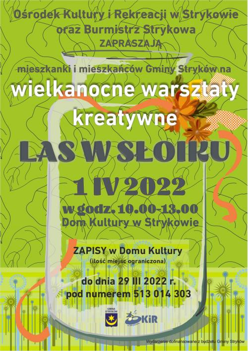 Wielkanocne warsztaty kreatywne w DK Stryków