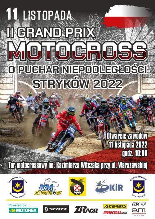 Motocrossowe Grand Prix o Puchar Niepodległości w Strykowie