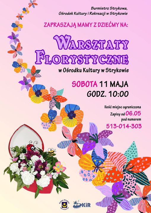 Warsztaty Florystyczne w DK Stryków