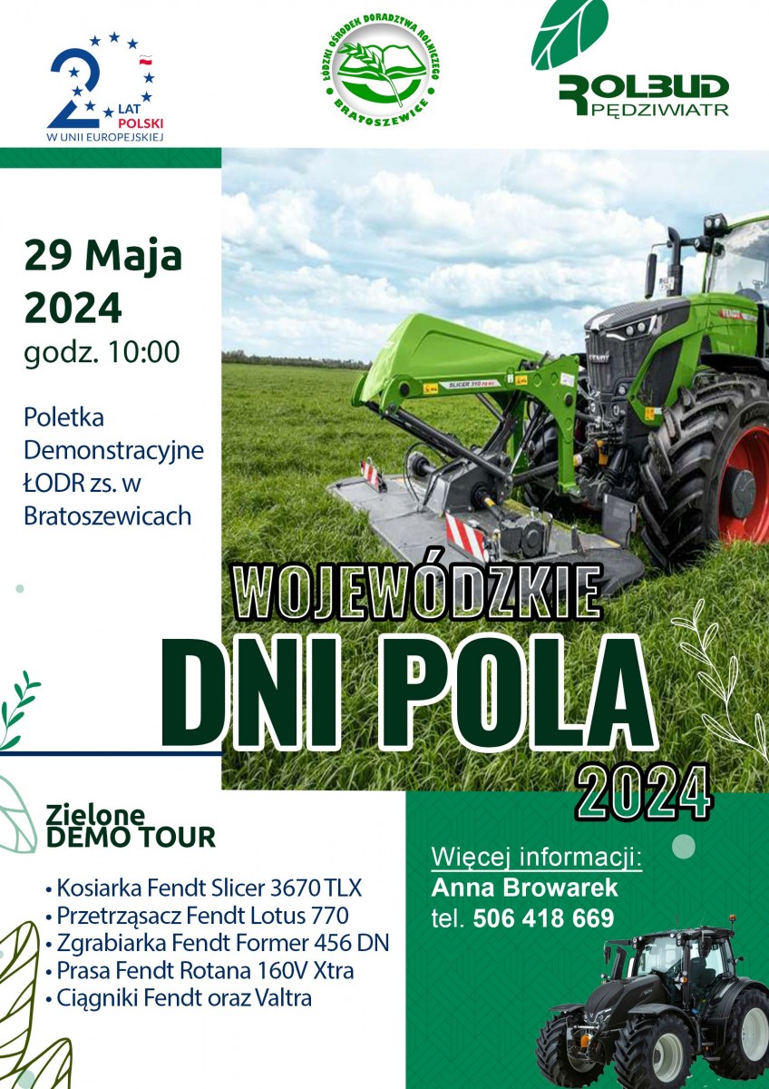 Plakat informacyjny ŁODR