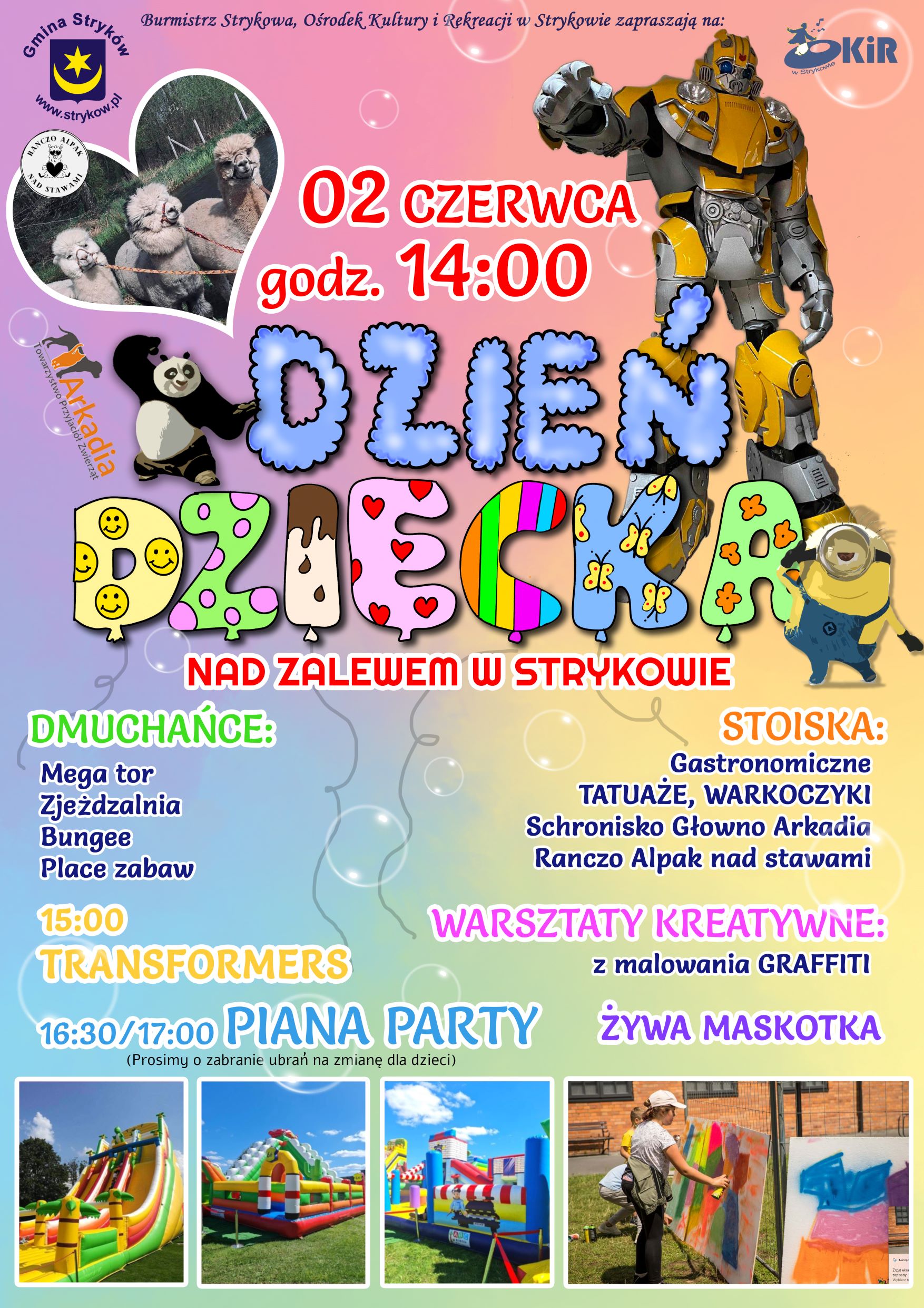 Dzień Dziecka nad zalewem w Strykowie