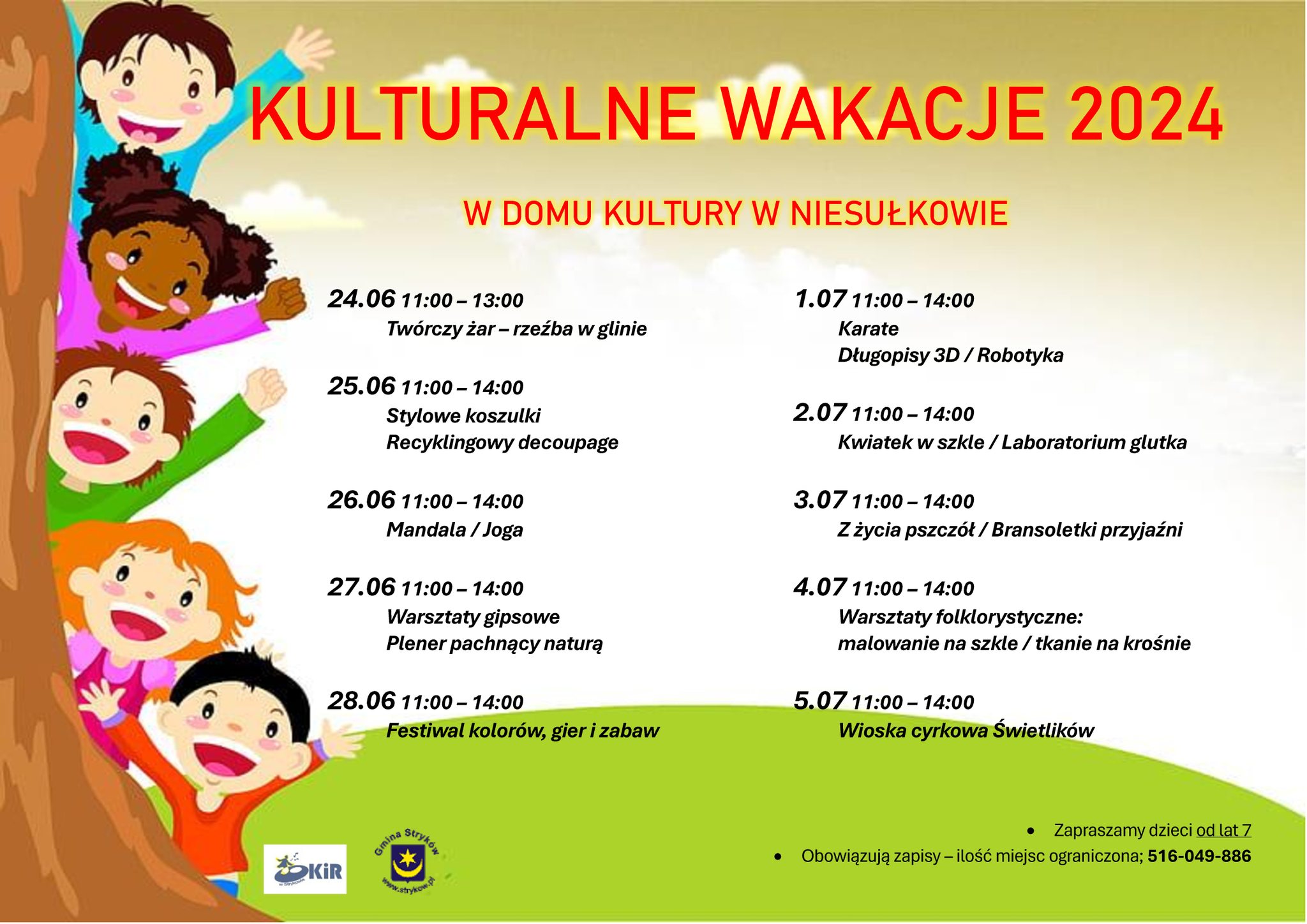 Kulturalne Wakacje w DK Niesułków