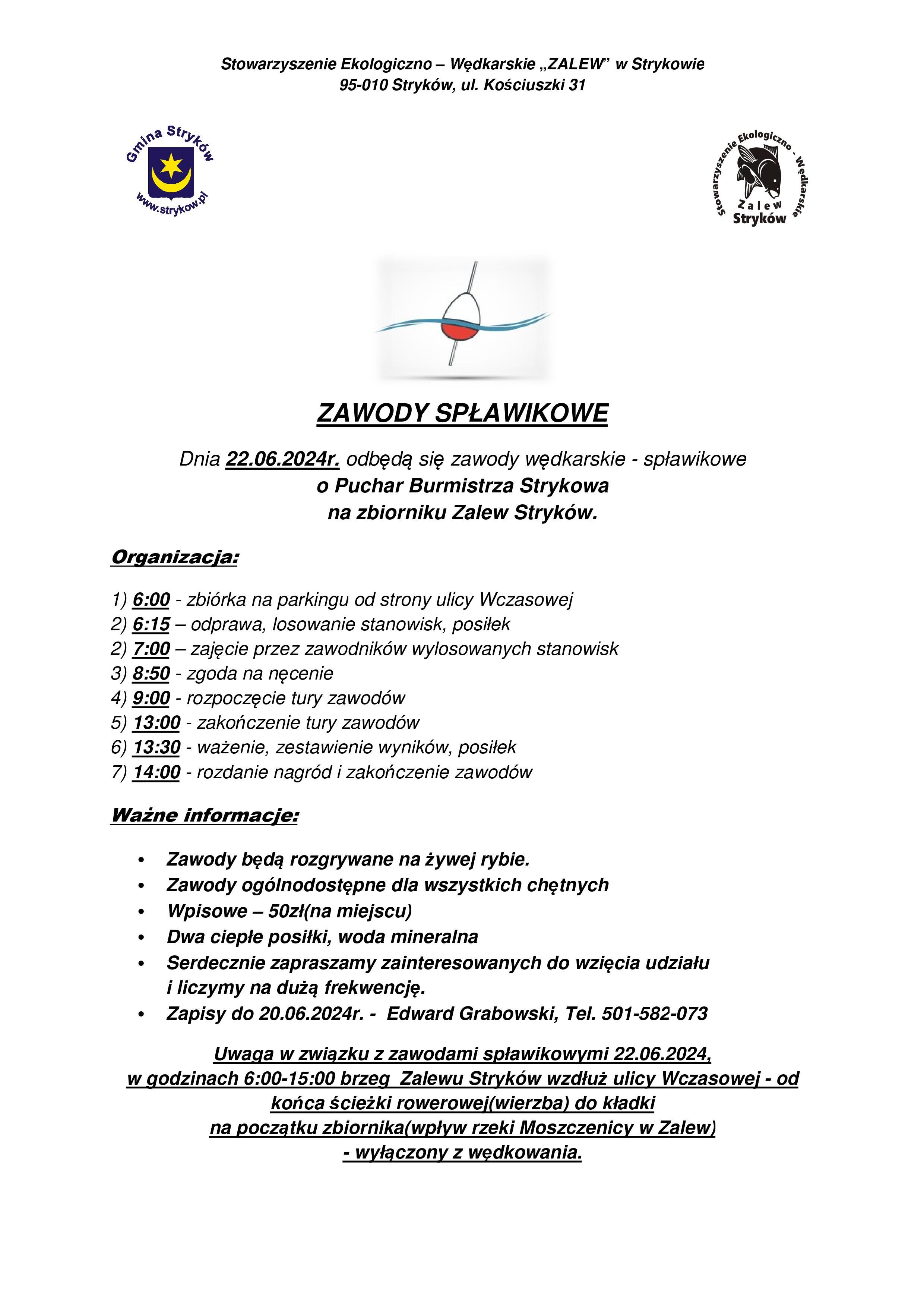 Plakat informacyjny