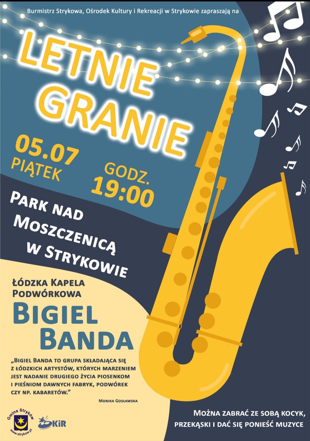 Letnie Granie w Parku nad Moszczenicą