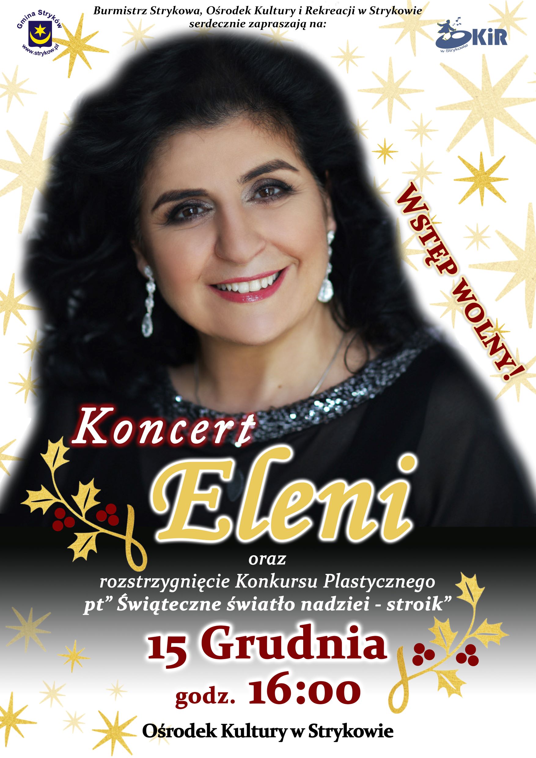 Koncert Eleni w DK Stryków