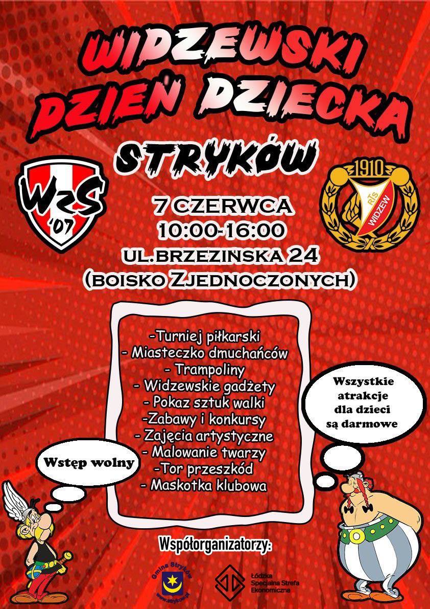 Plakat Widzewski Dzień Dziecka
