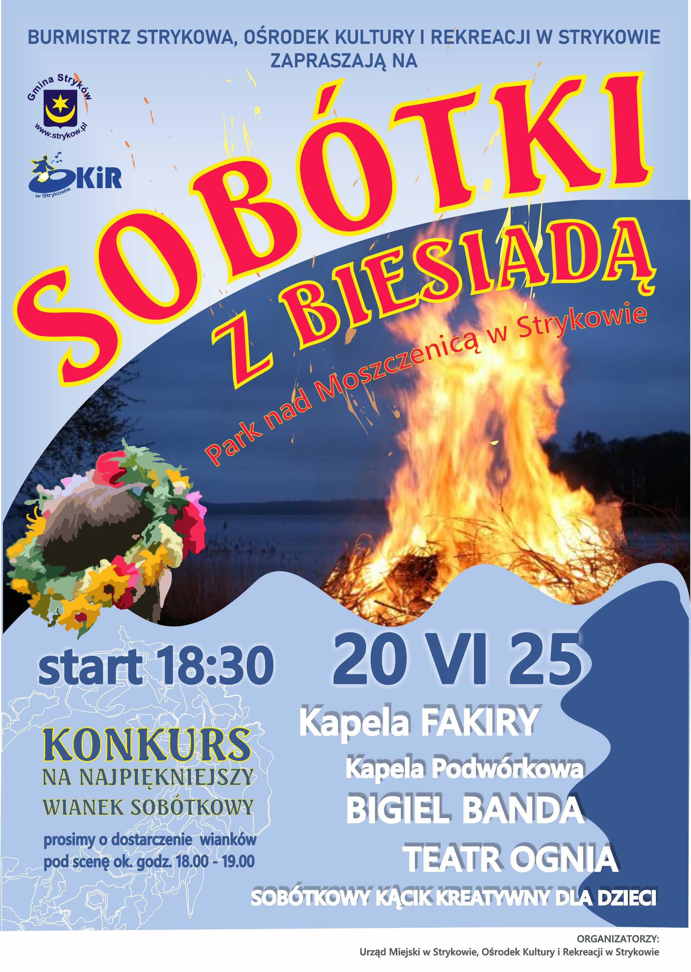 Sobótki w Parku nad Moszcznicą