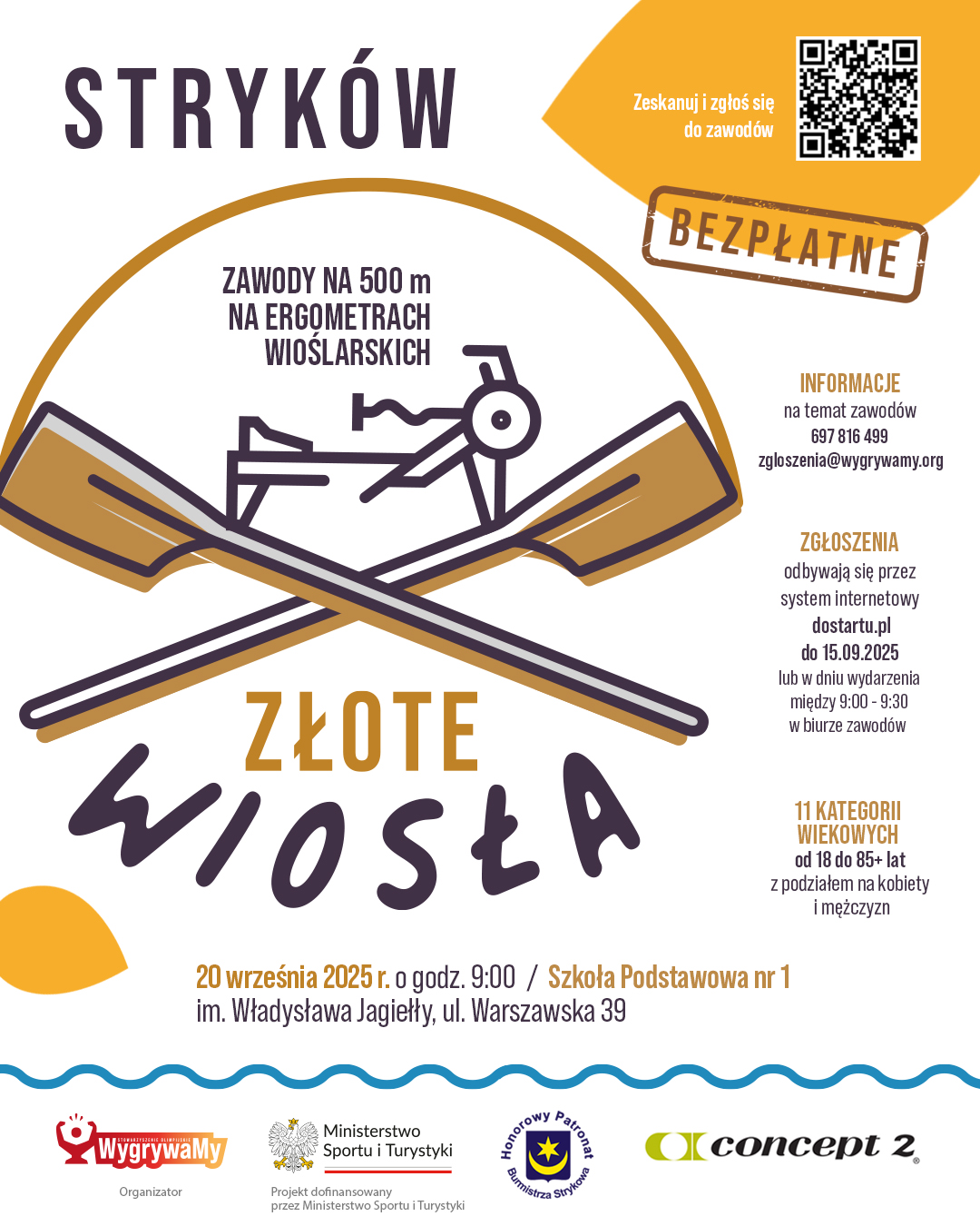 Złote Wiosła Stryków SP1