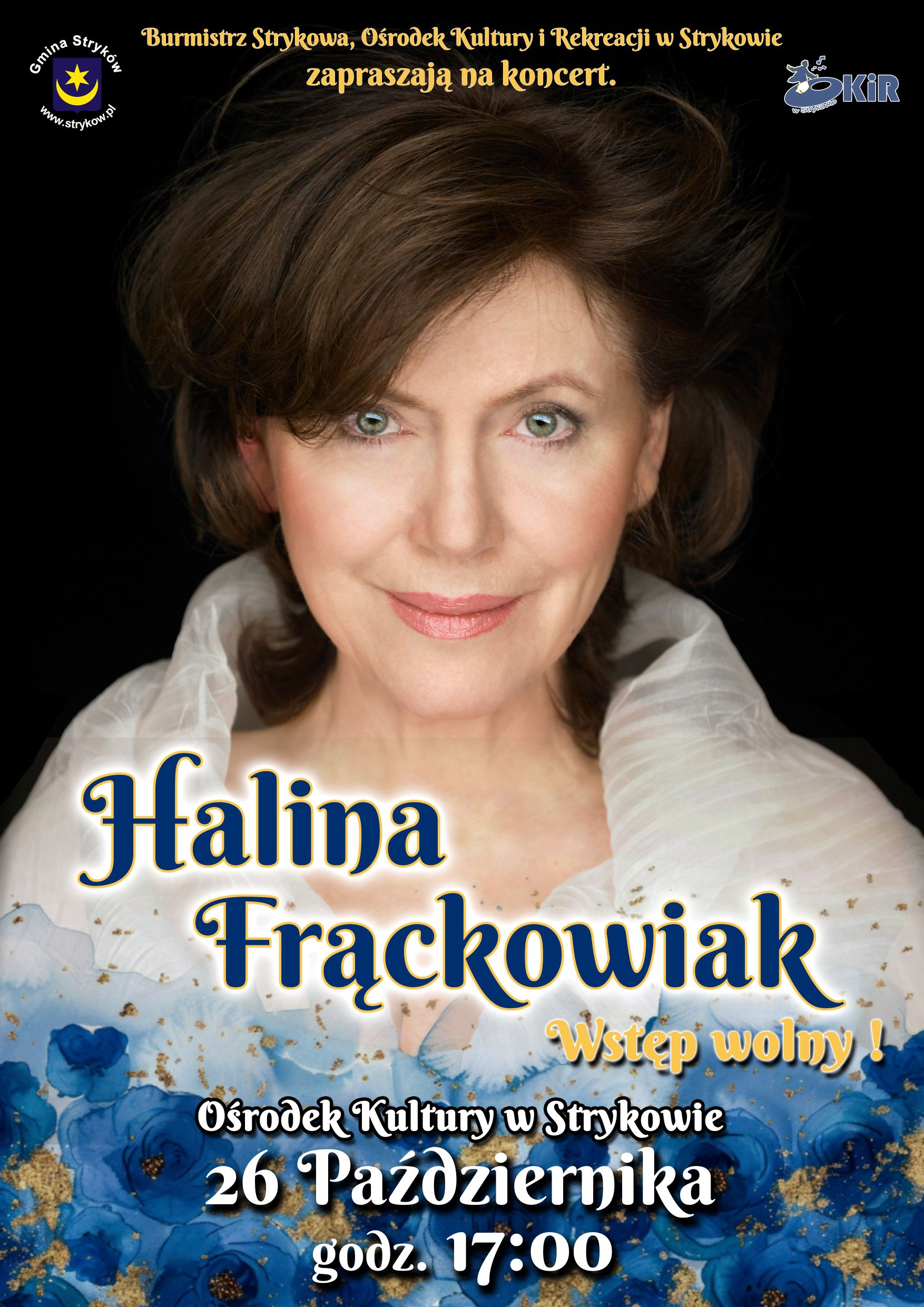 Koncert Haliny Frąckowiak z okazji Dnia Seniora