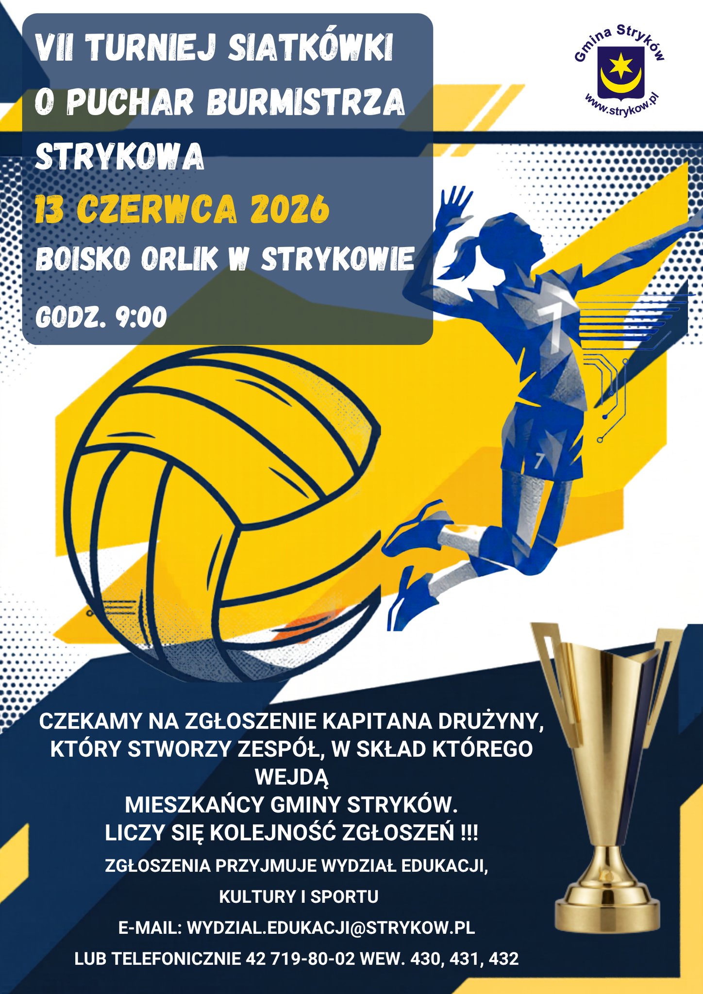 VII Turniej siatkówki na Dniach Strykowa 2026