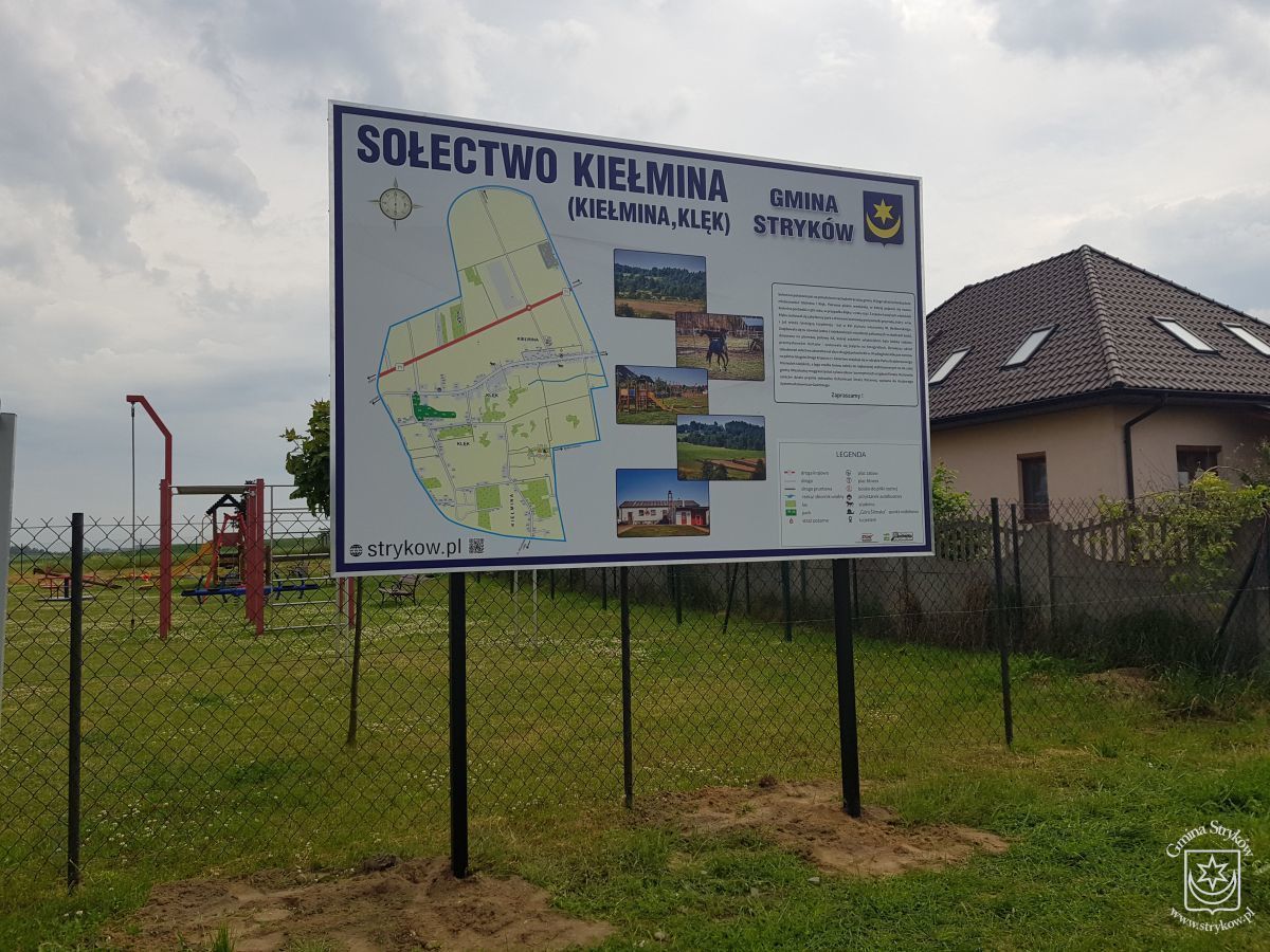 Tablice informacyjno- promocyjne z mapą sołectwa- 20 932,80 zł