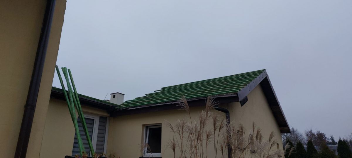 Wymiana pokrycia dachowego na budynku strażnicy OSP - 110 000,00 zł