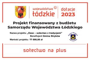 "Osse - sołectwo z tradycjami" - 11 000,00 zł