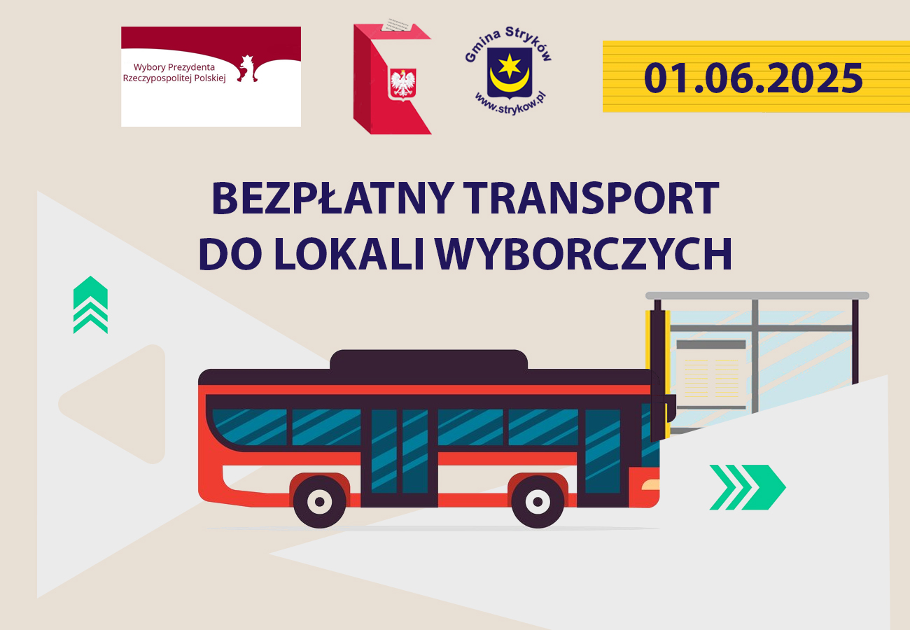 Wybory prezydenckie II tura - bezpłatny transport do lokali wyborczych
