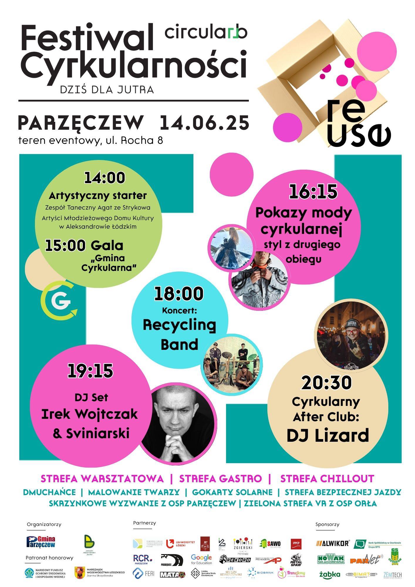 Zaproszenie na Festiwal Cyrkularności w Parzęczewie