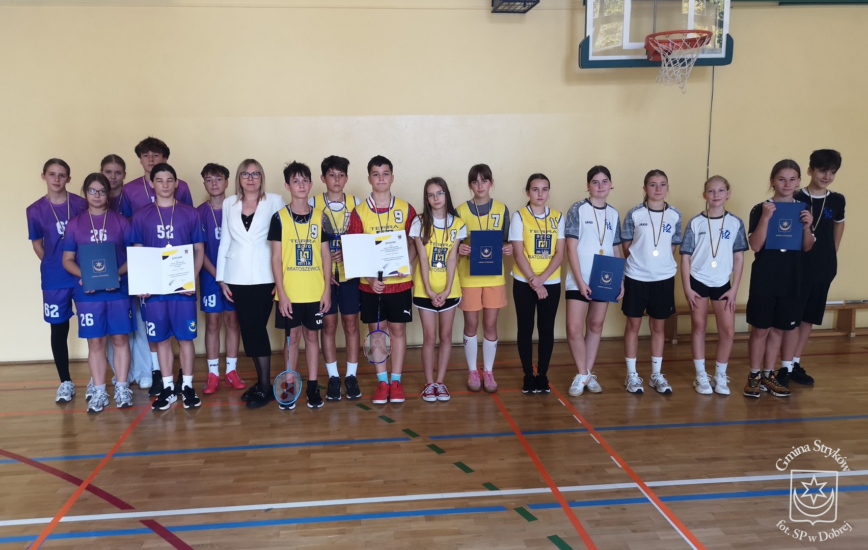 Gminne Igrzyska Dzieci i Młodzieży w Badmintonie