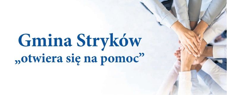 Gmina Stryków otwiera się na pomoc!