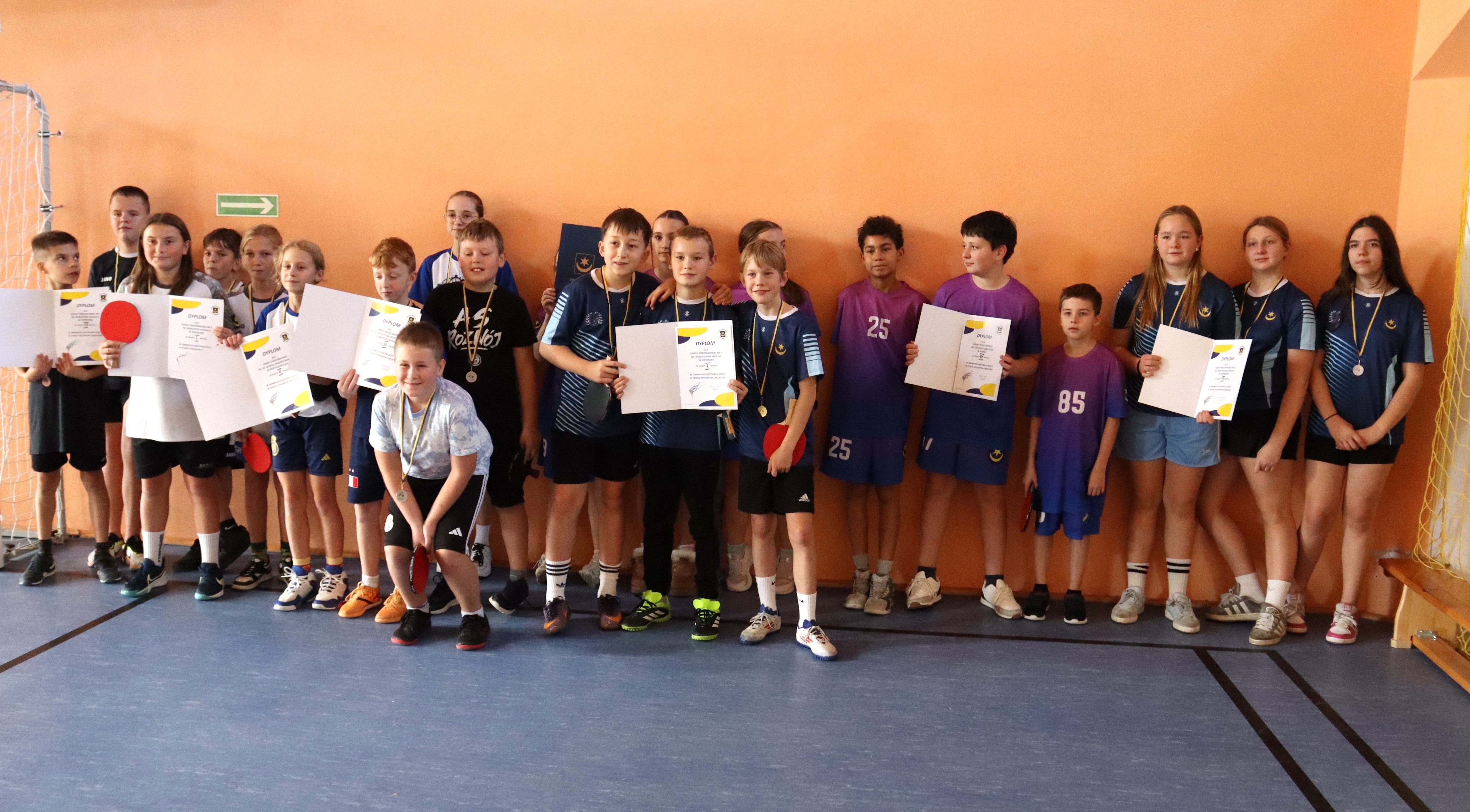 Gminne Igrzyska Dzieci i Młodzieży w Tenisie Stołowym