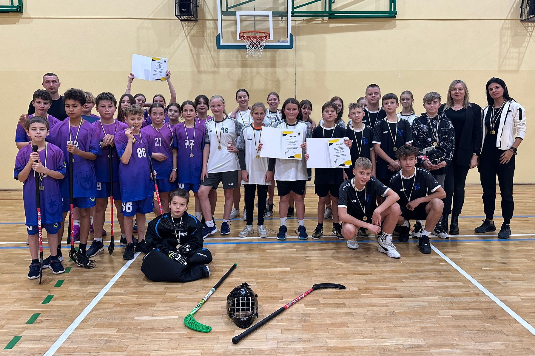 Gminne Igrzyska Dzieci iMłodziezy w Unihokeju