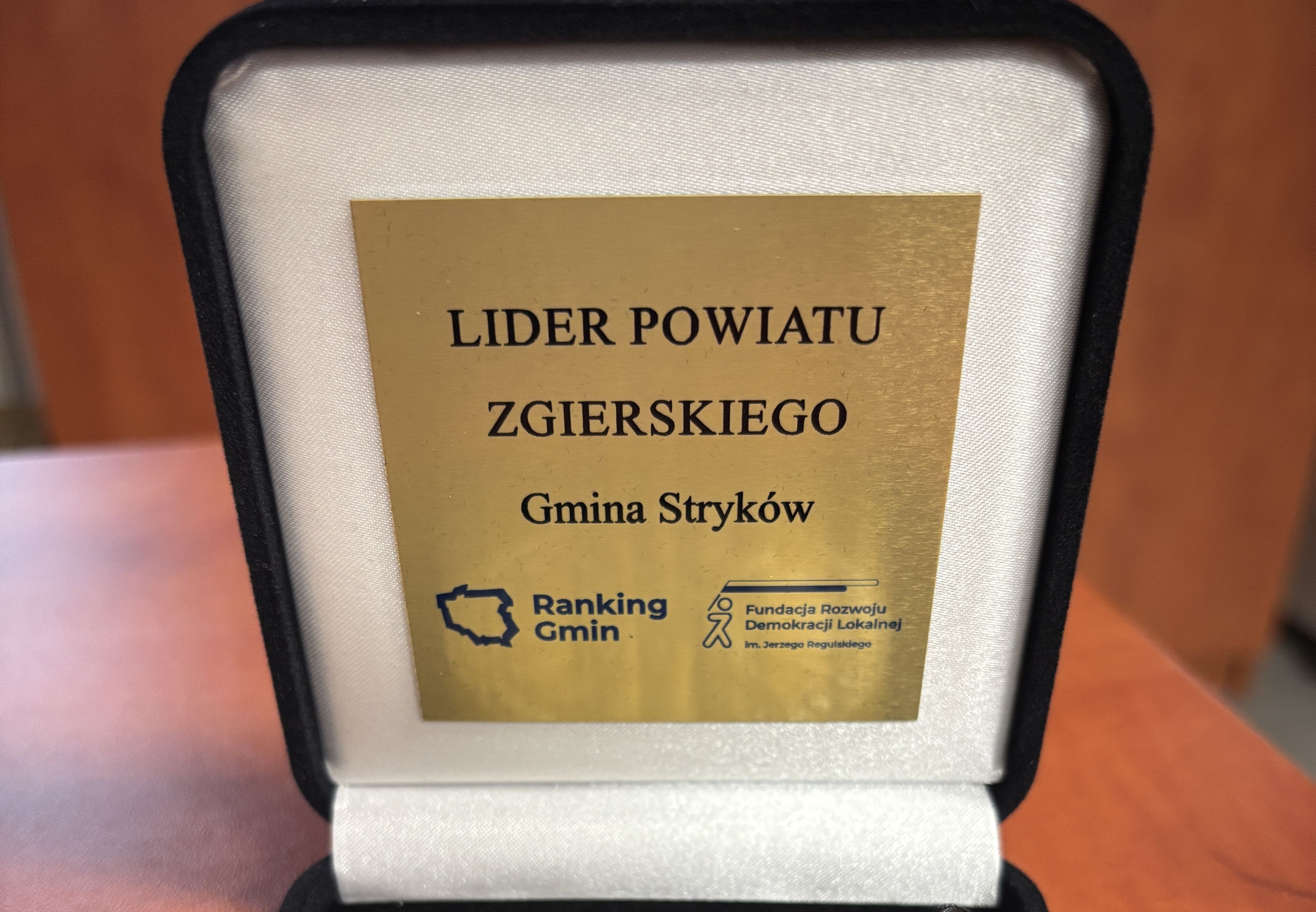 Gmina Stryków w czołówce województwa!