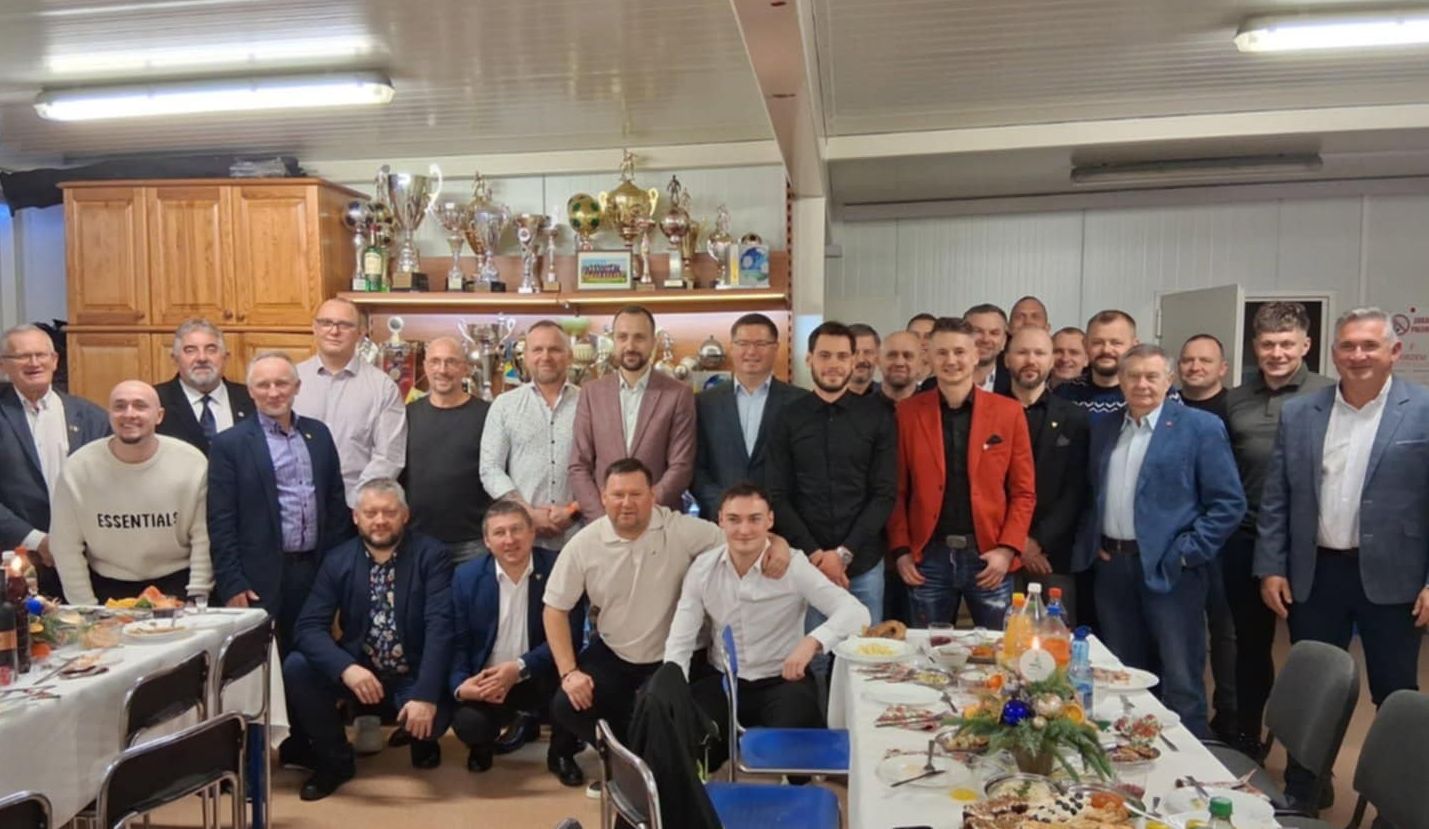 Wigilijne spotkanie środowiska sportowego w Gminie Stryków