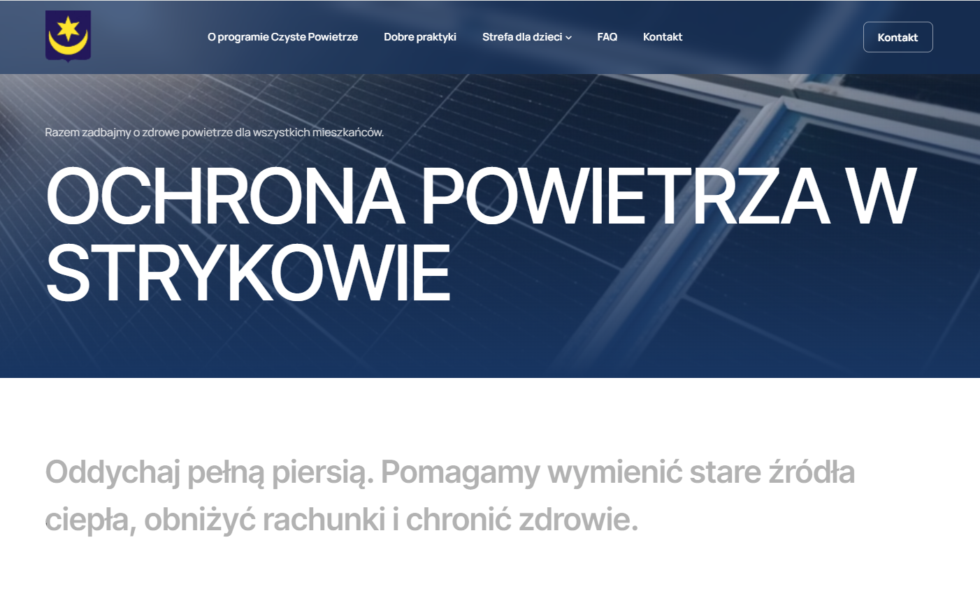 Nowa podstrona informacyjna