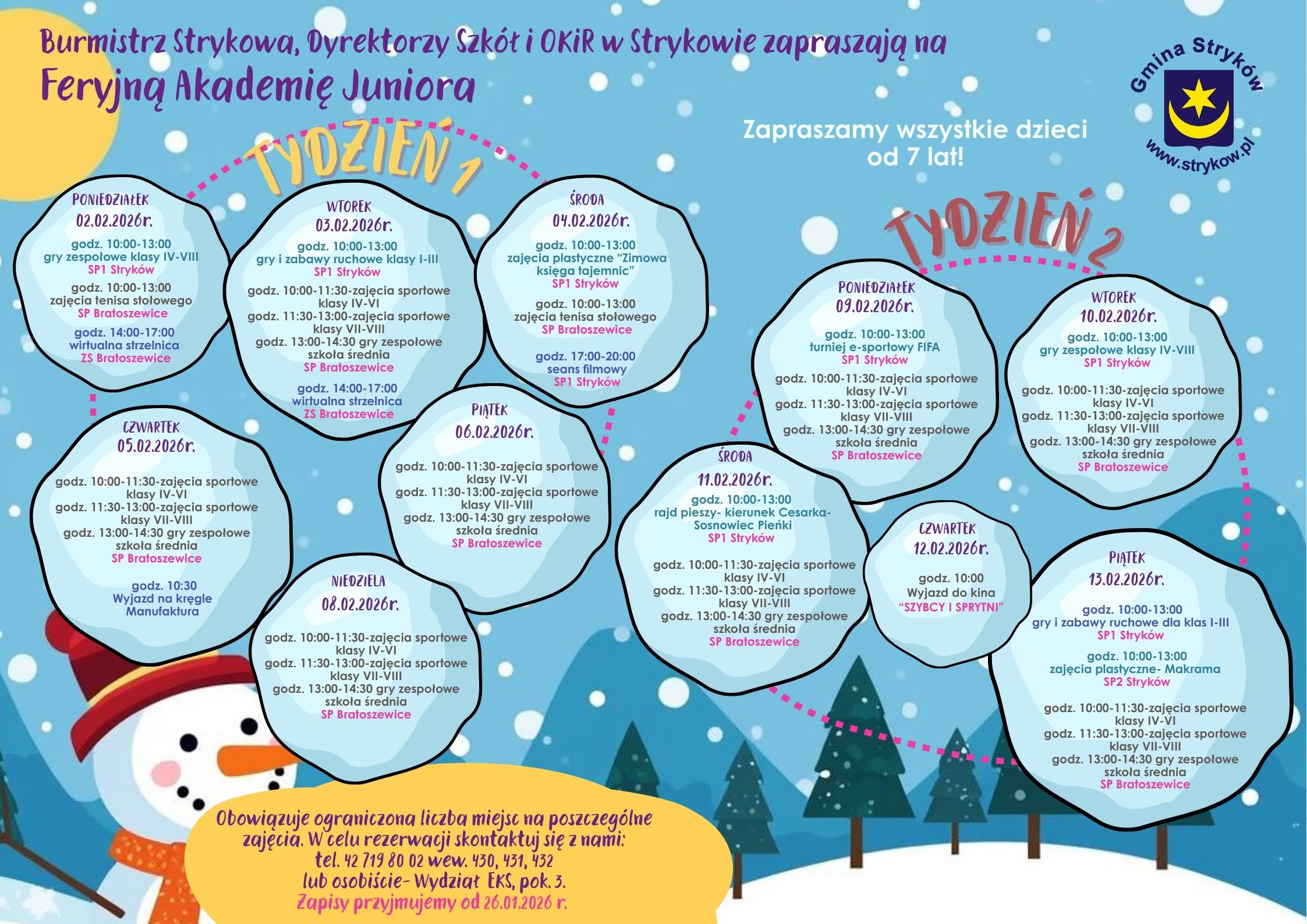 Ferie w Gminie Stryków