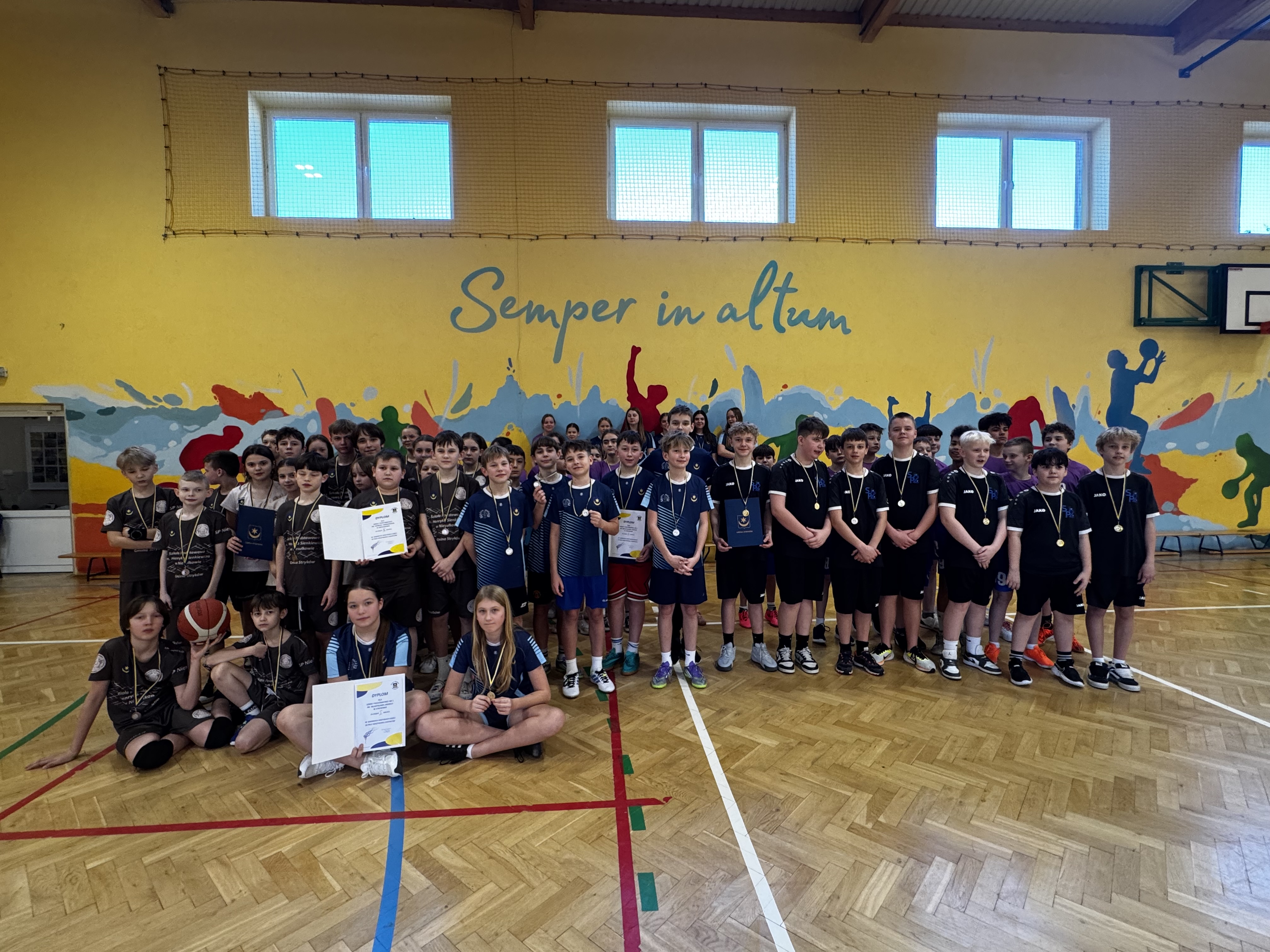 Gminne Igrzyska dzieci i młodzieży szkolnej w koszykówce