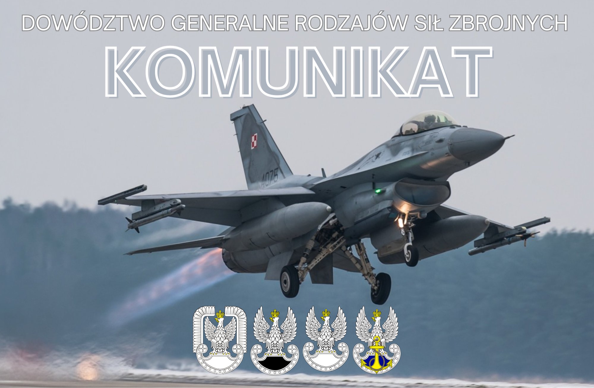Komunikat Dodództwa Generalnego Rodzajów Sił Zbrojnych