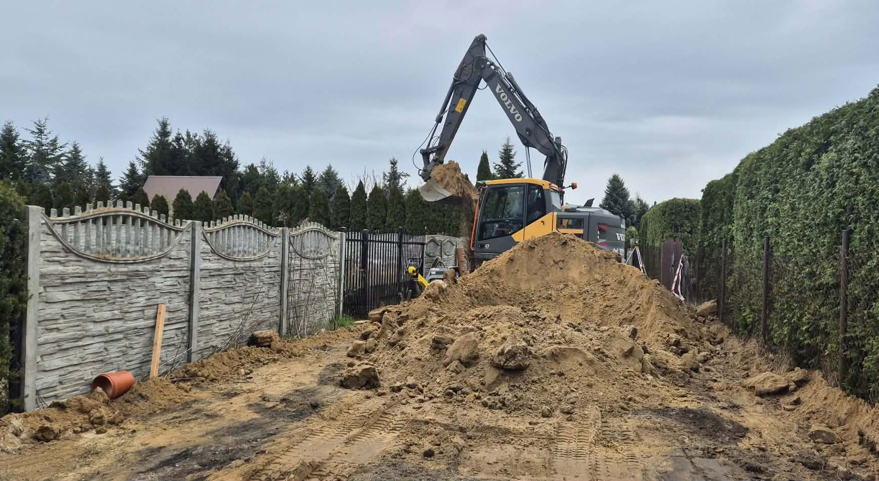 Budowa kanalizacji sanitarnej w Tymiance