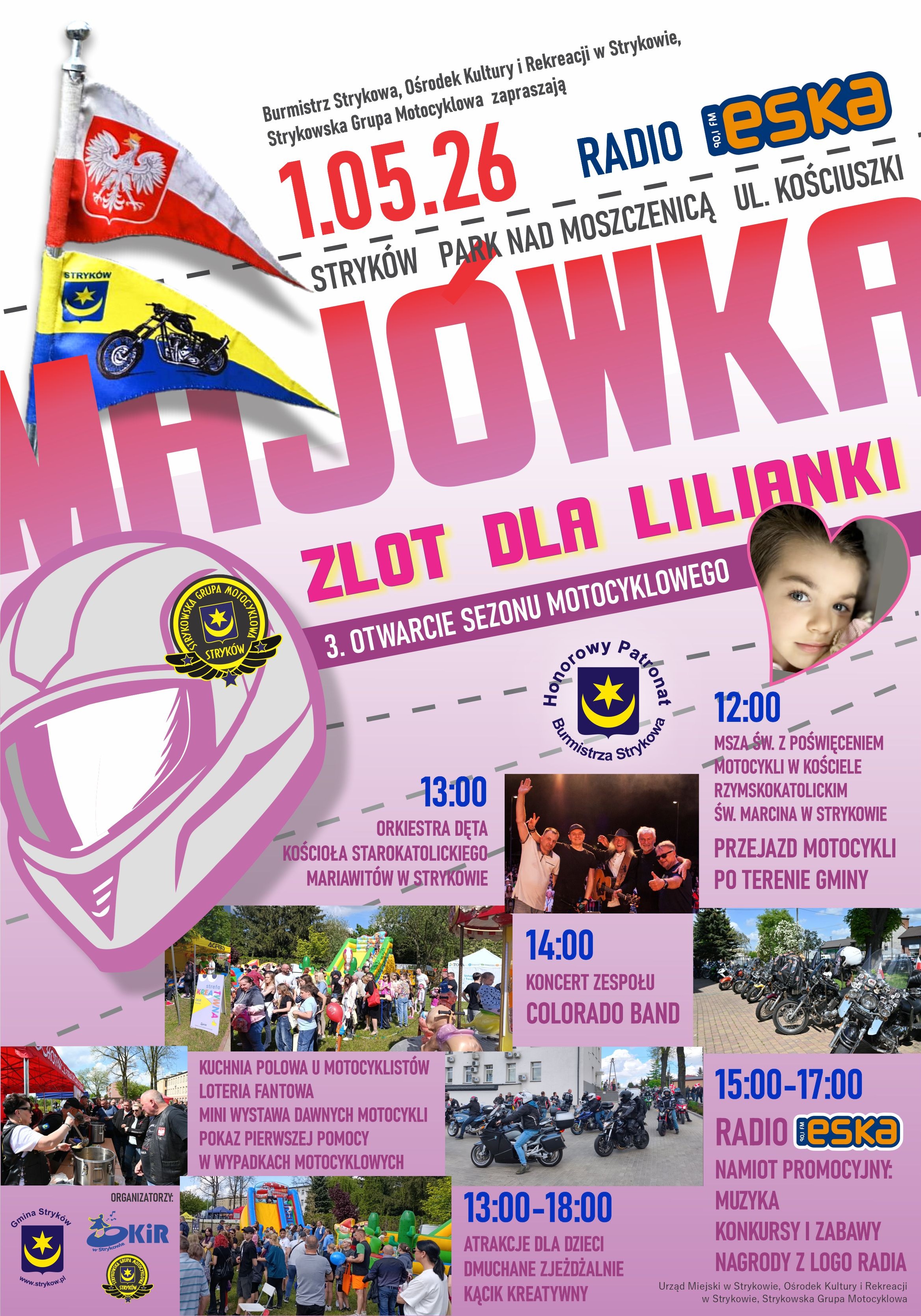 III Zlot Motocyklowy w Strykowie - dla Lilianki