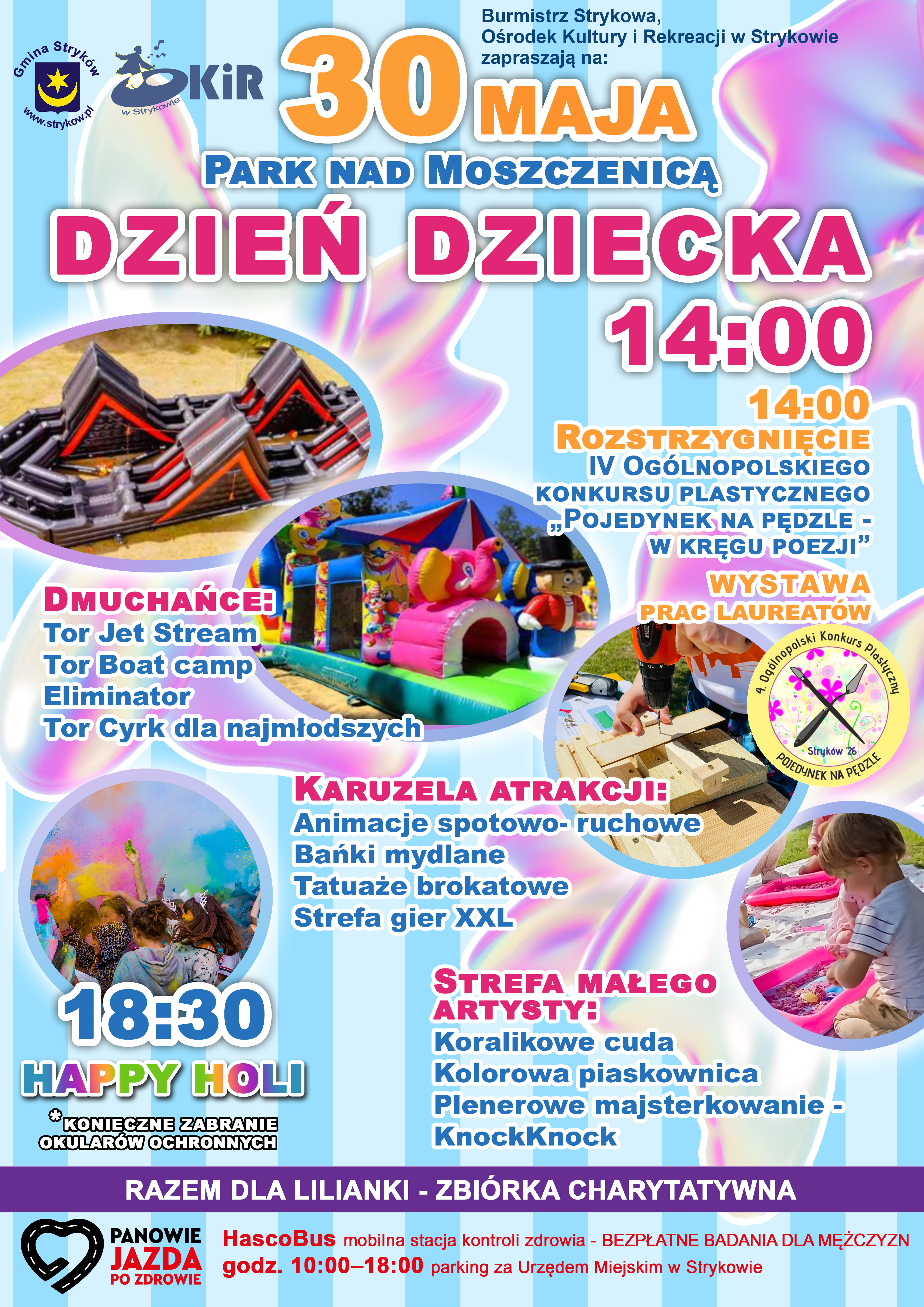Piknik z okazji Dnia Dziecka i akcja 