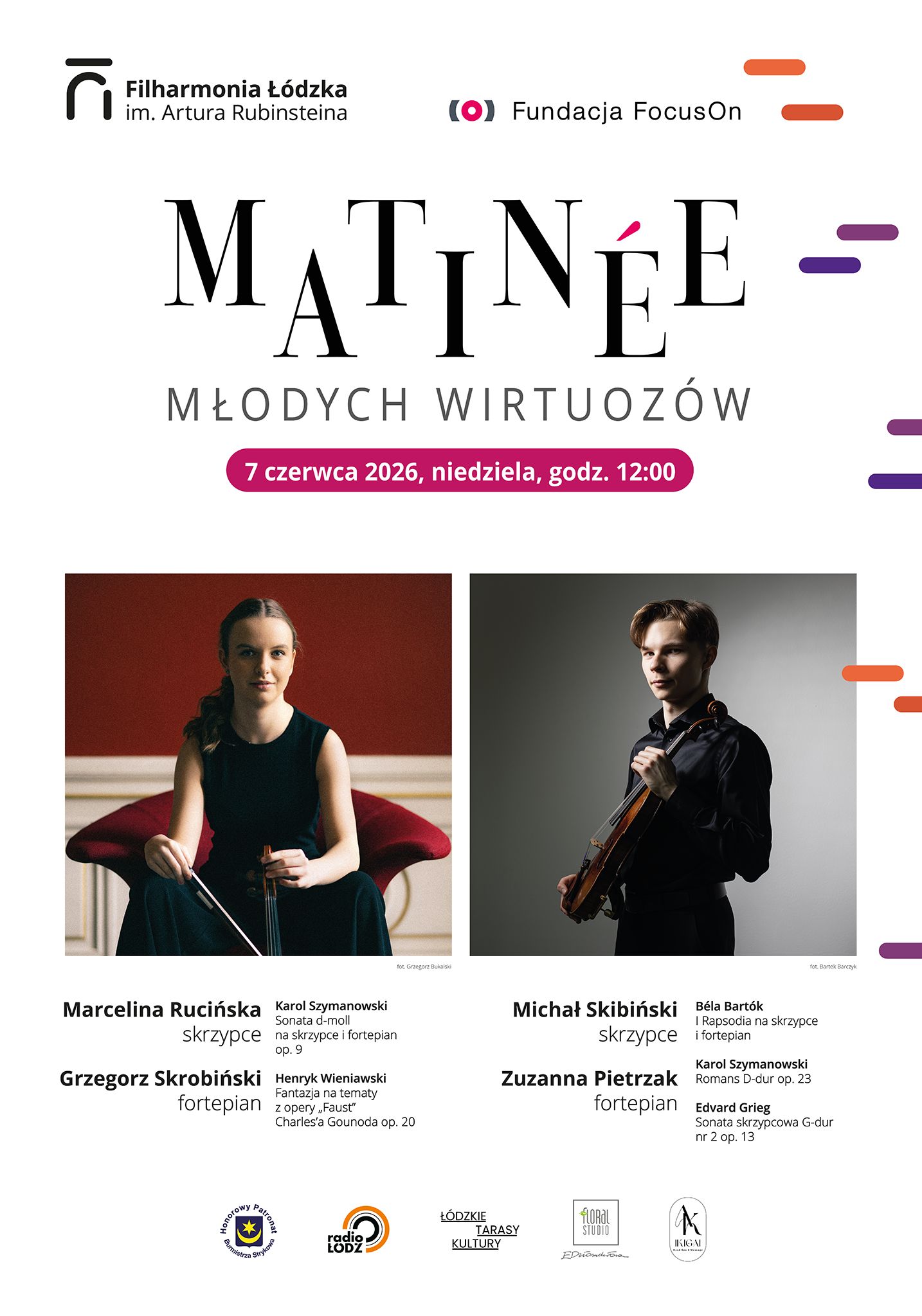 „Matinée młodych wirtuozów” - zapraszamy na kolejny koncert