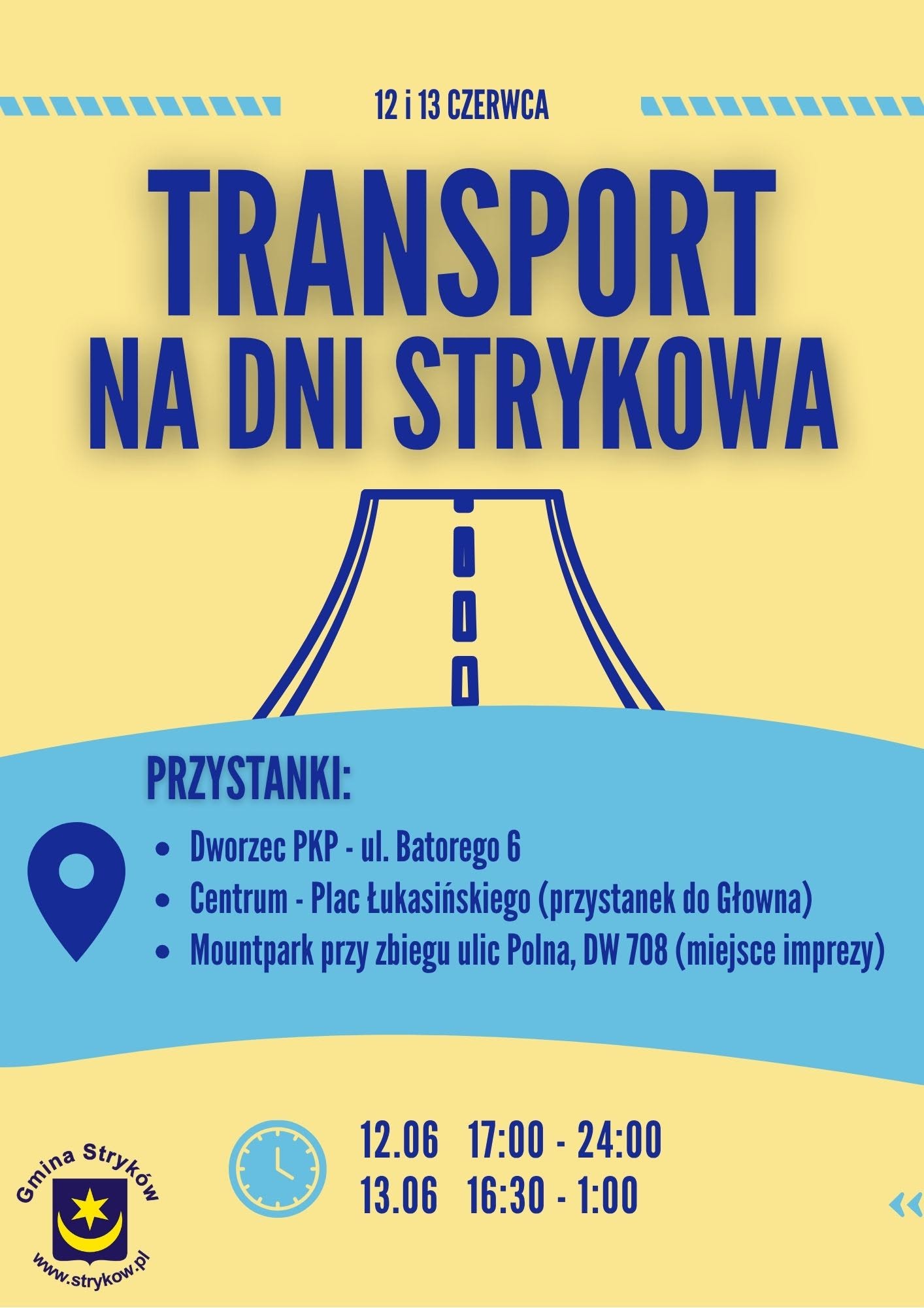 DNI STRYKOWA - Jak dojechać autobusem?