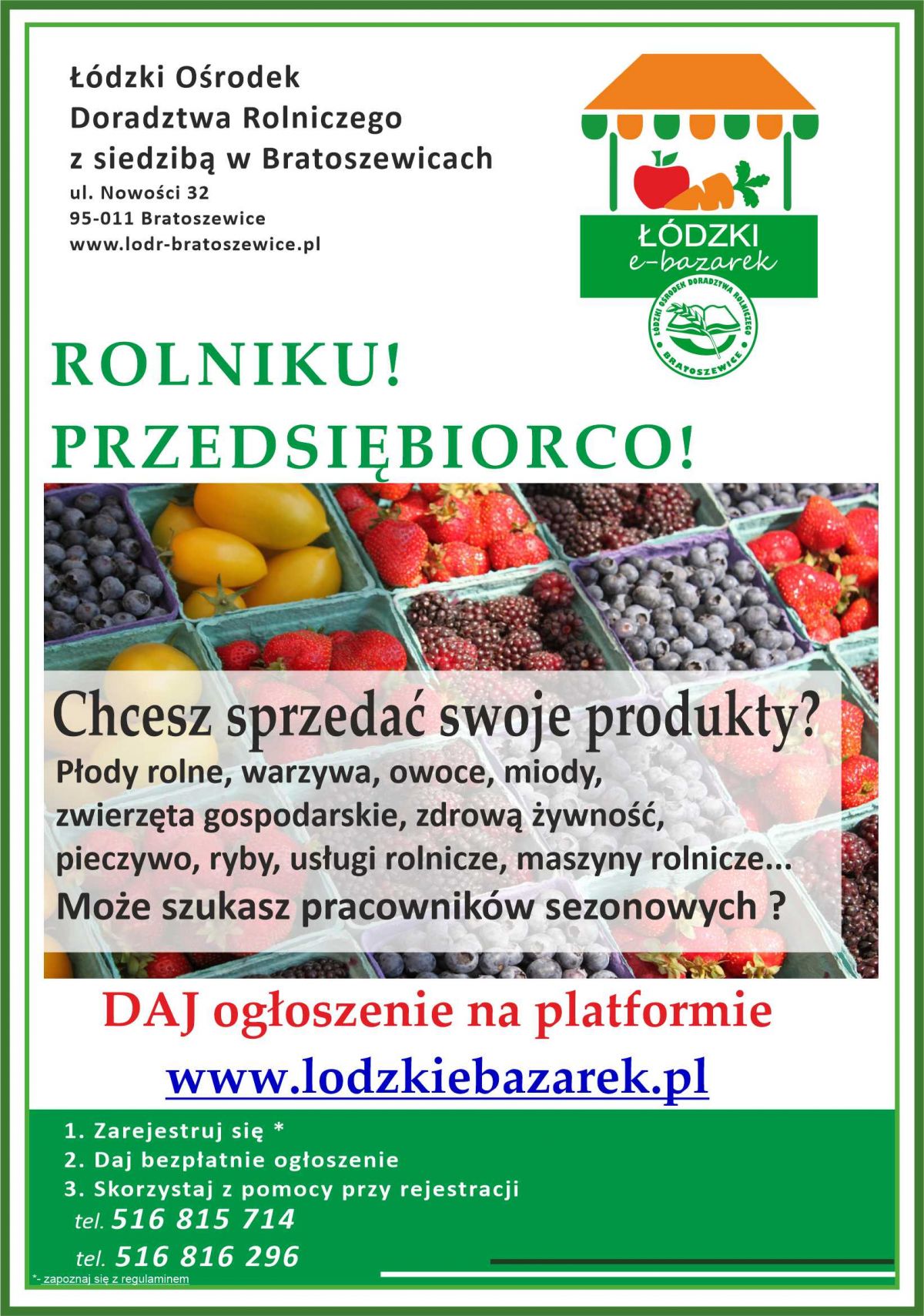 Platforma Łódzki e-bazarek