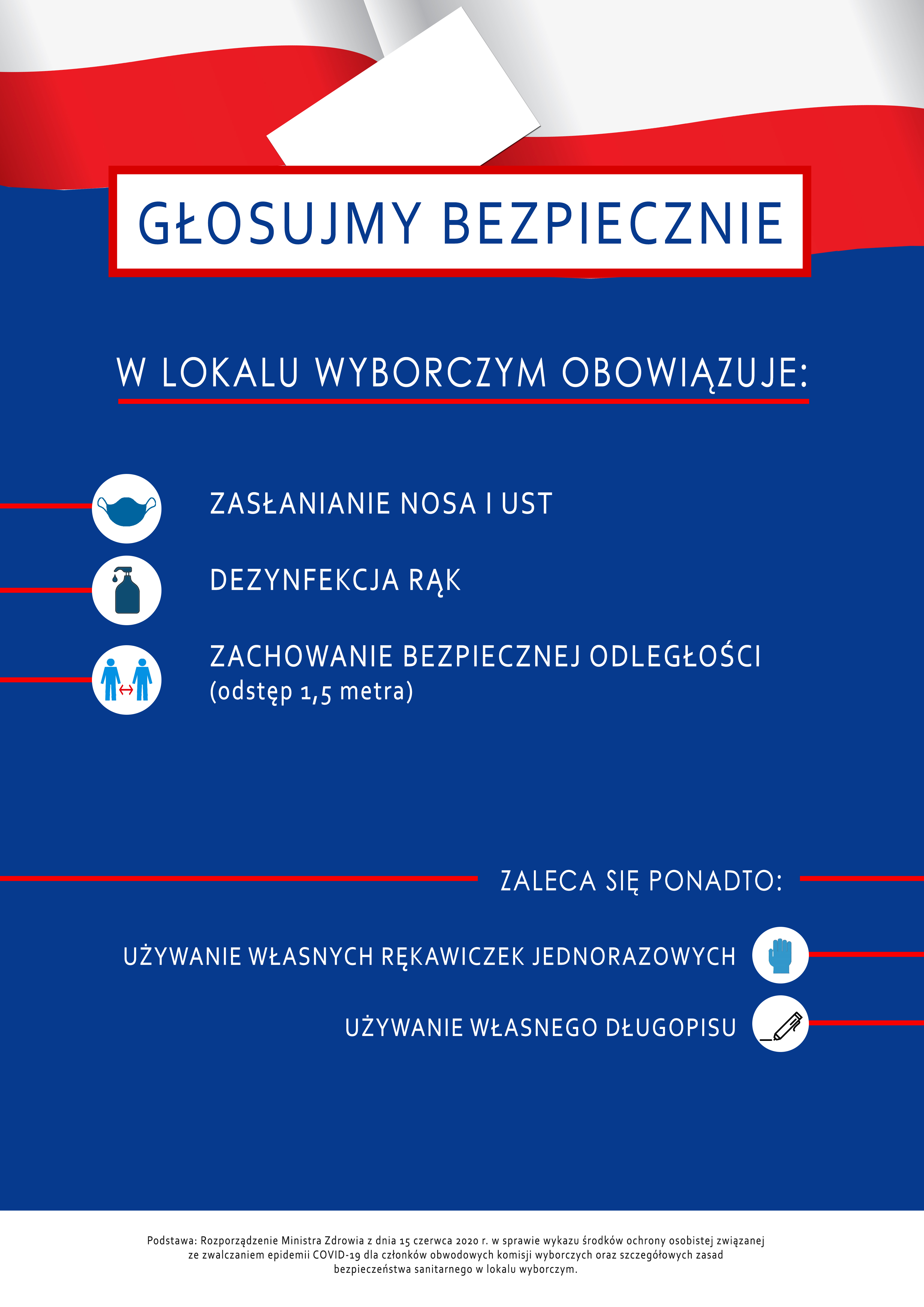 Głosujmy bezpiecznie!