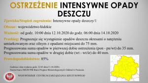 Ostrzeżenie meteorologiczne